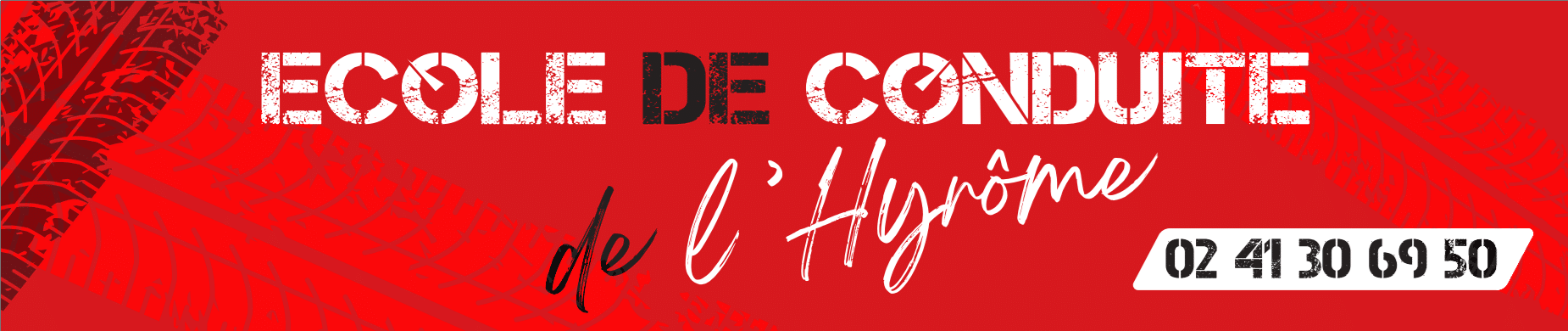 Logo - Ecole de conduite de l'Hyrôme